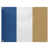 Bleu royal / blanc / or sélectionné