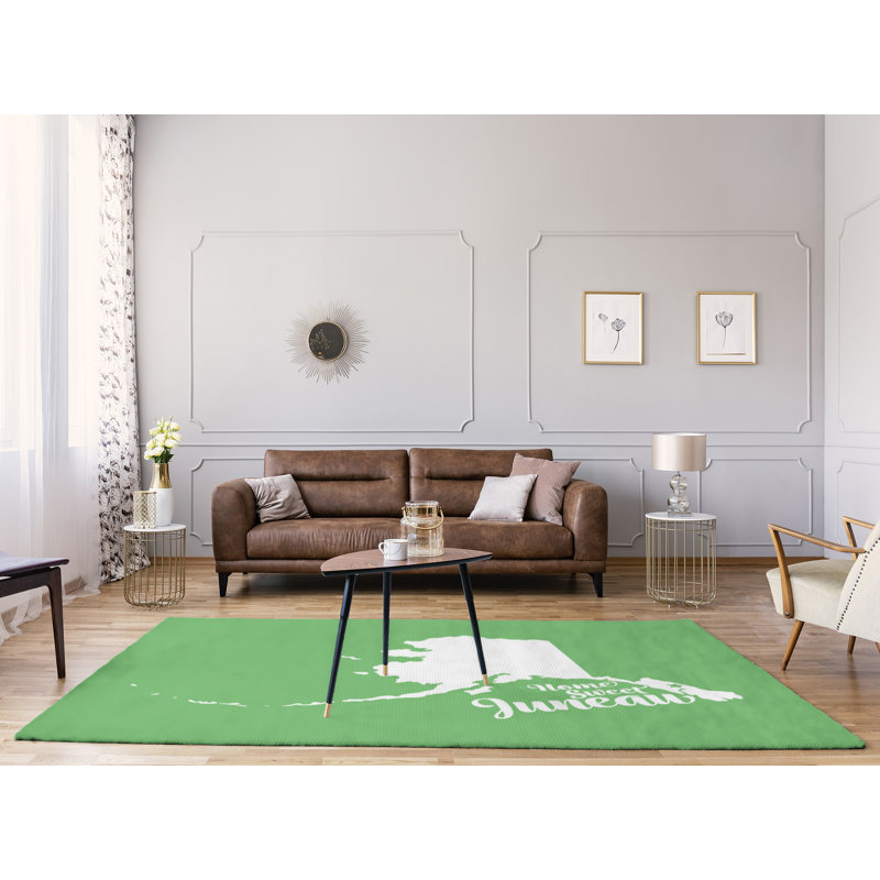 Tapis en poly-chenille juneau alaska, Rectangle 9 pi x 12 pi