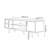 Aurelia 47'' Media Console With PU Leather Pulls