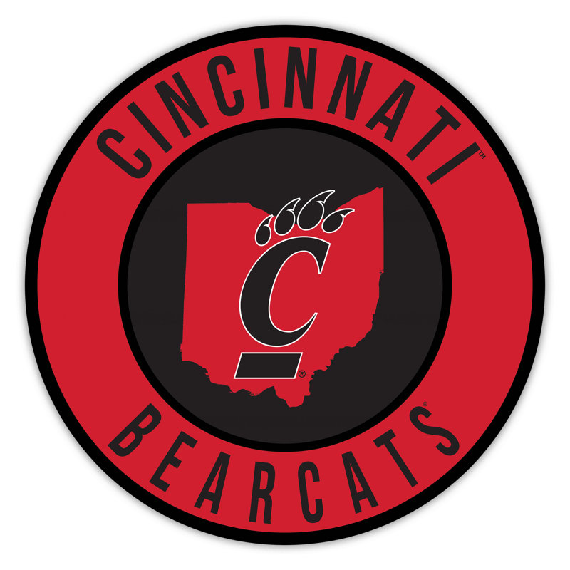 Université de Cincinnati Bright Line - 16 "Circle With State