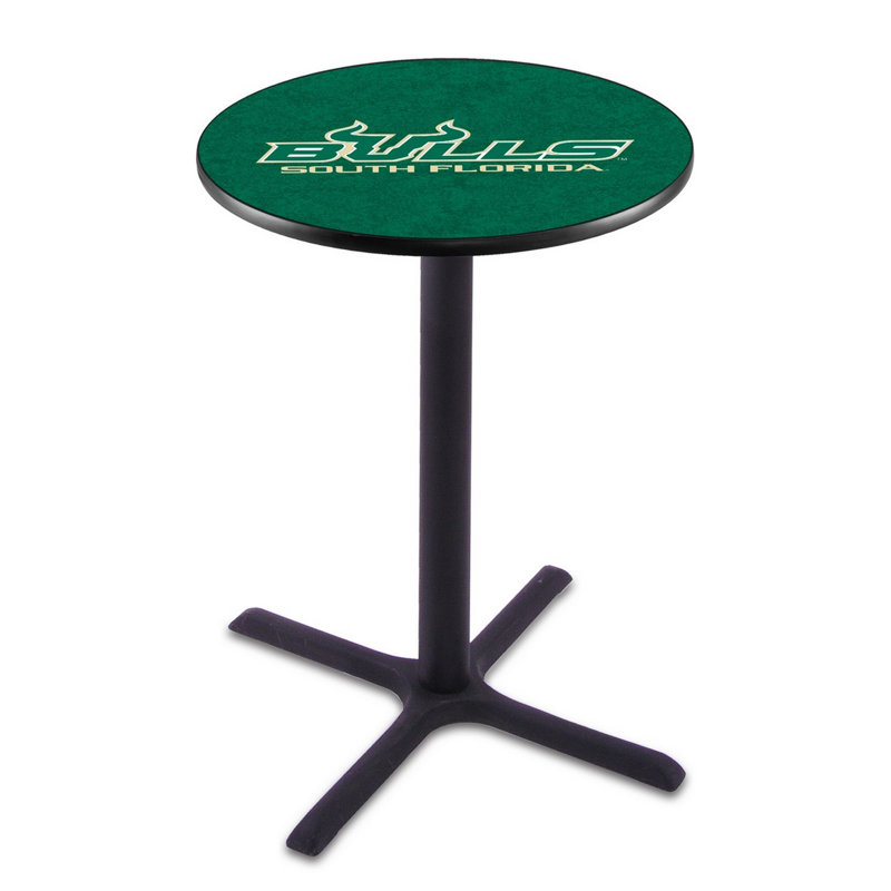 Round Metal Base Dining Table, University of South Florida