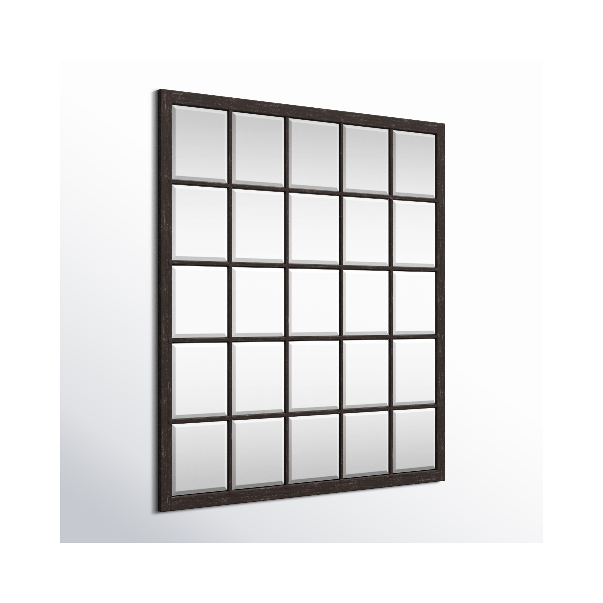 Manu Frameless Accent Mirror, Oil Rubbed Bronze