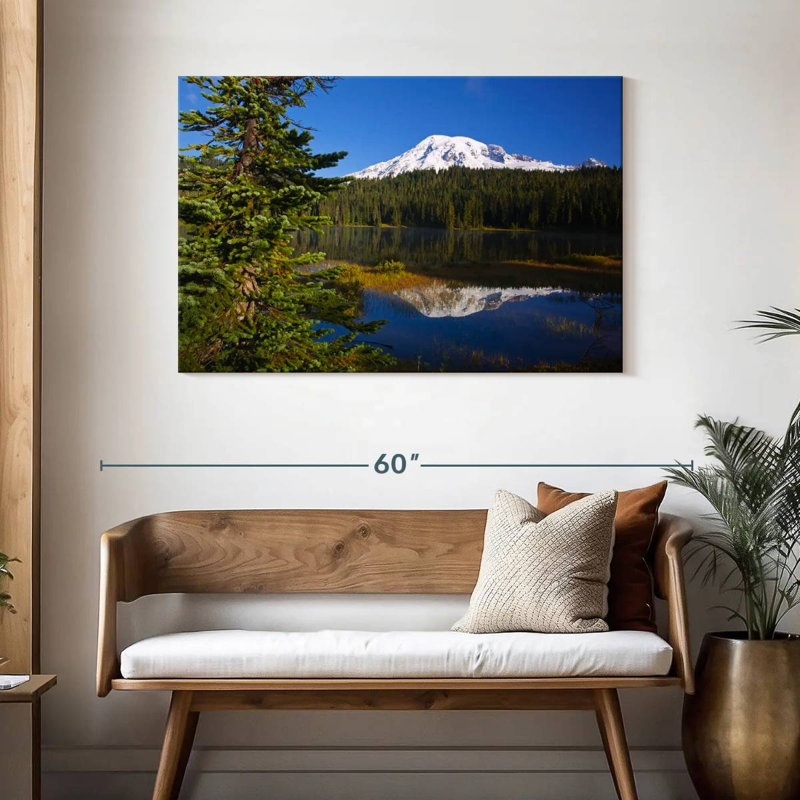 Alvord, mont Rainier en automne, H 30 po x l 45 po
