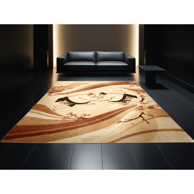 Tapis traditionnel lavable à la machine Kareem