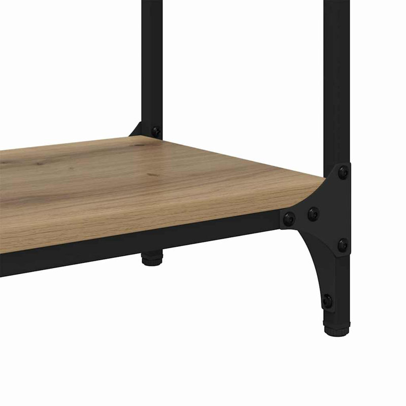 Console Table, Artisan Oak, 75cm H x 100cm W x 29cm D