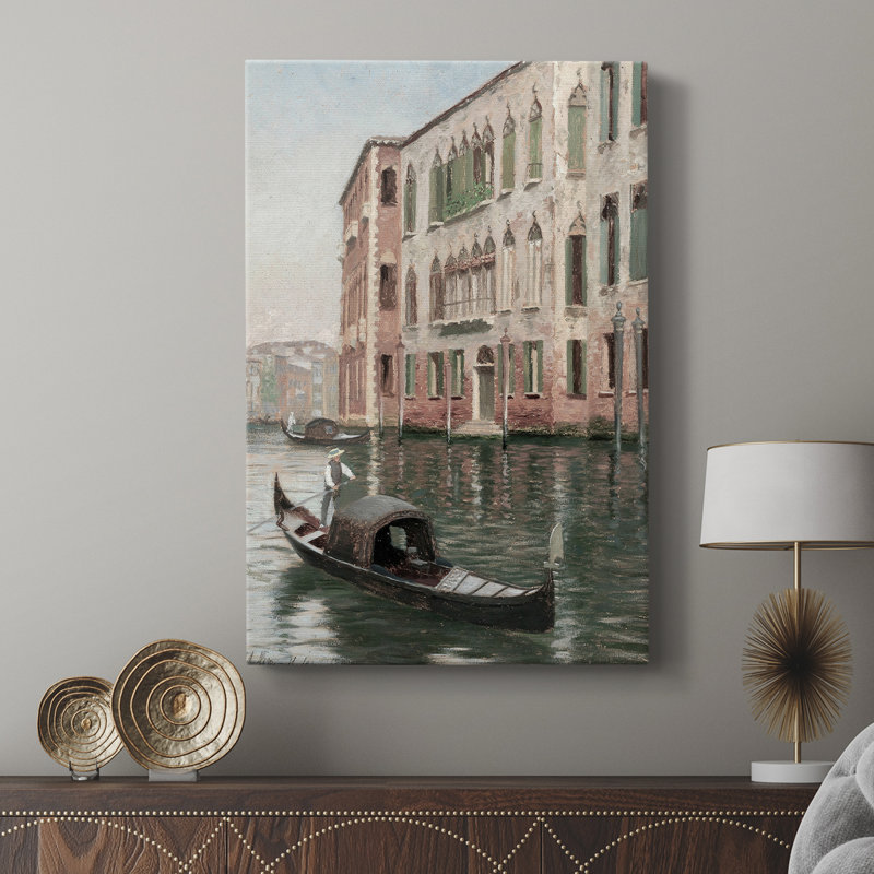 Paysage rétro CC - galerie Cavas, H 48 po x l 32 po