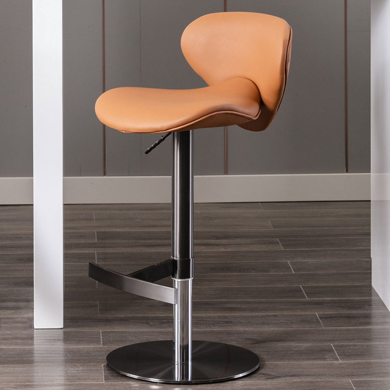 Tabourets de bar pivotants, Brun