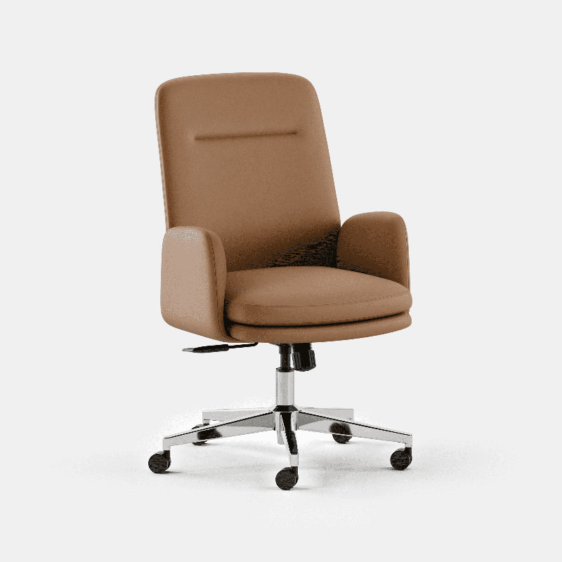 Softside Chair, Canyon, Chrome, 36