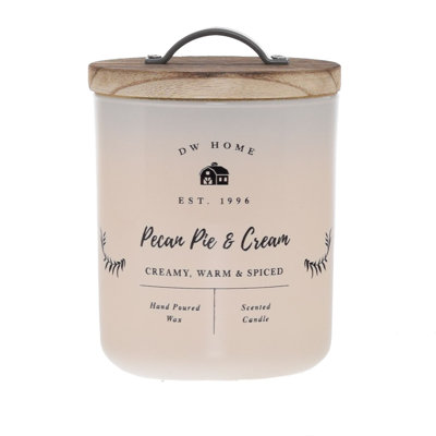Pecan Pie And Cream Scented Jar Candle