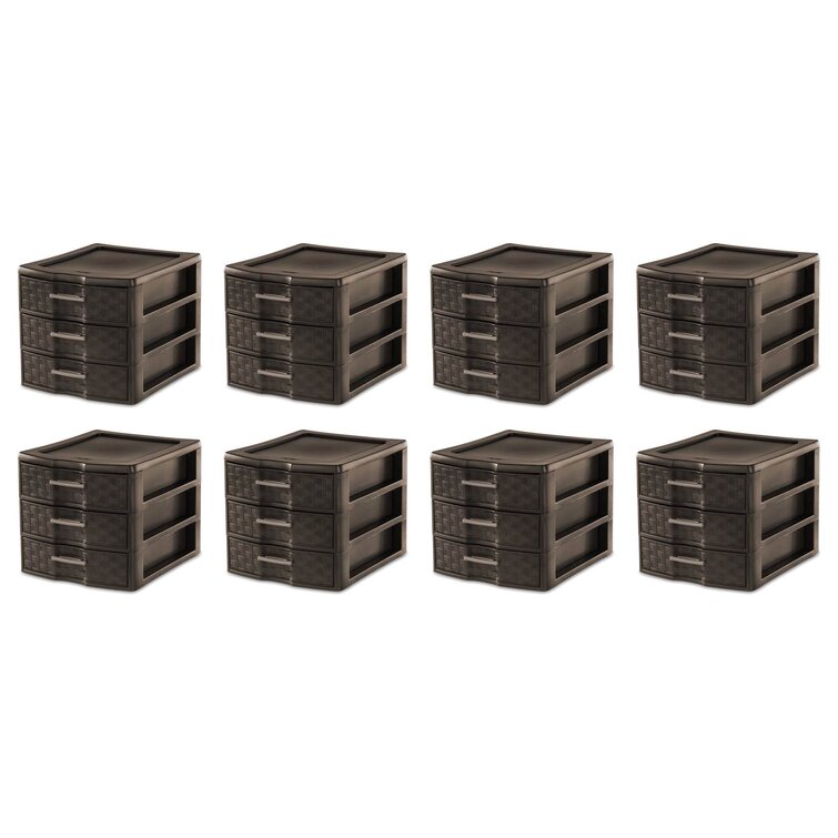 Sterilite 3 Drawer Storage Chest