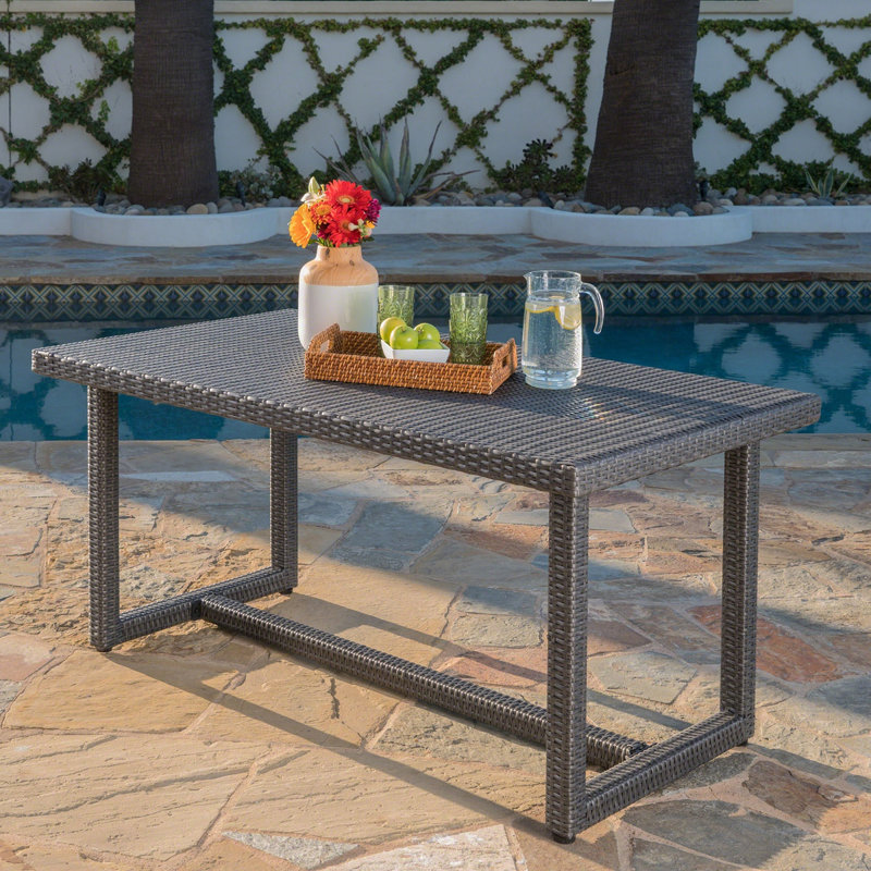 Table de salle à manger Santa Rosa, Gris