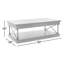 Table basse avec rangement et roulettes Abigaelle