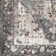 Addisyn Machine Woven Oriental Charcoal Area Rug