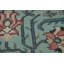 Tapis bleu rétro 6x9