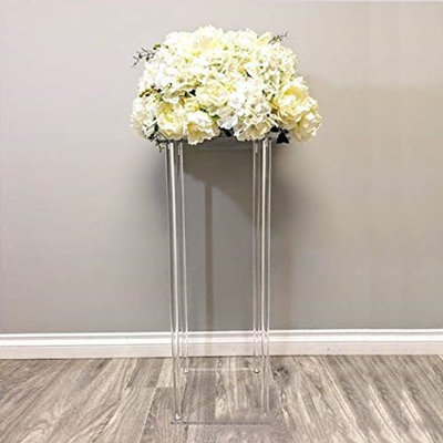 Plate Transparent Wedding Pathfinder Flower Stand