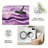 Lavender Abstract carpet-easy to clean, machine-washable, soft and comfortable; suitable for door mats, kitchens, living rooms, bedrooms, corridors, and laundry areas. Easy to clean, durable carpet for home decoration.-100674235