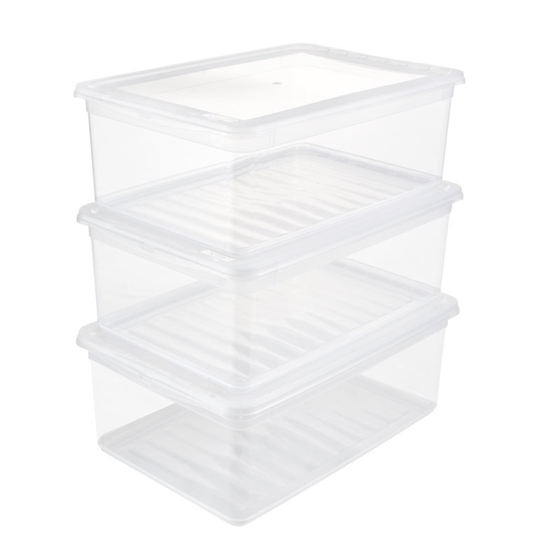 Keeeper clearbox set, White, 11.62 qt