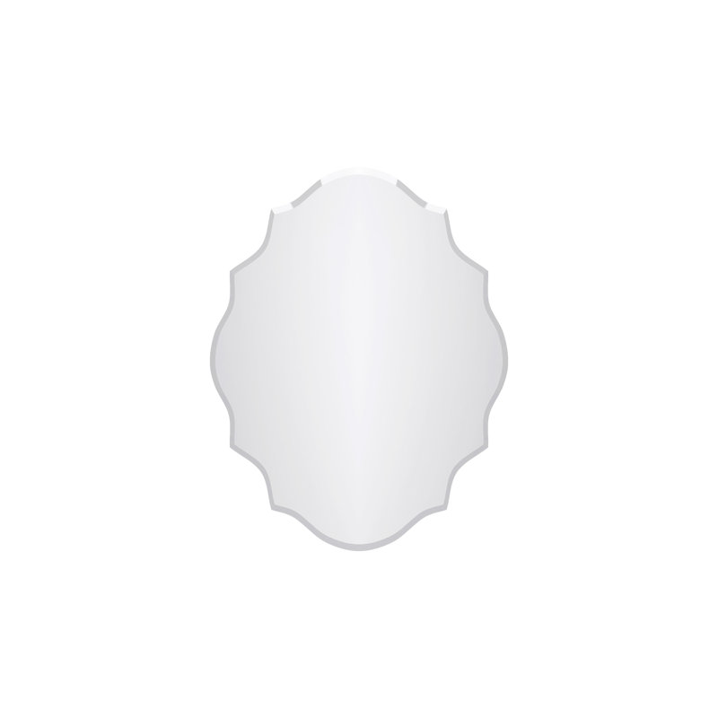 Amarmula Flat Wall Mirror with Hooks