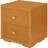 2 Drawer Wooden Nightstand-87358537