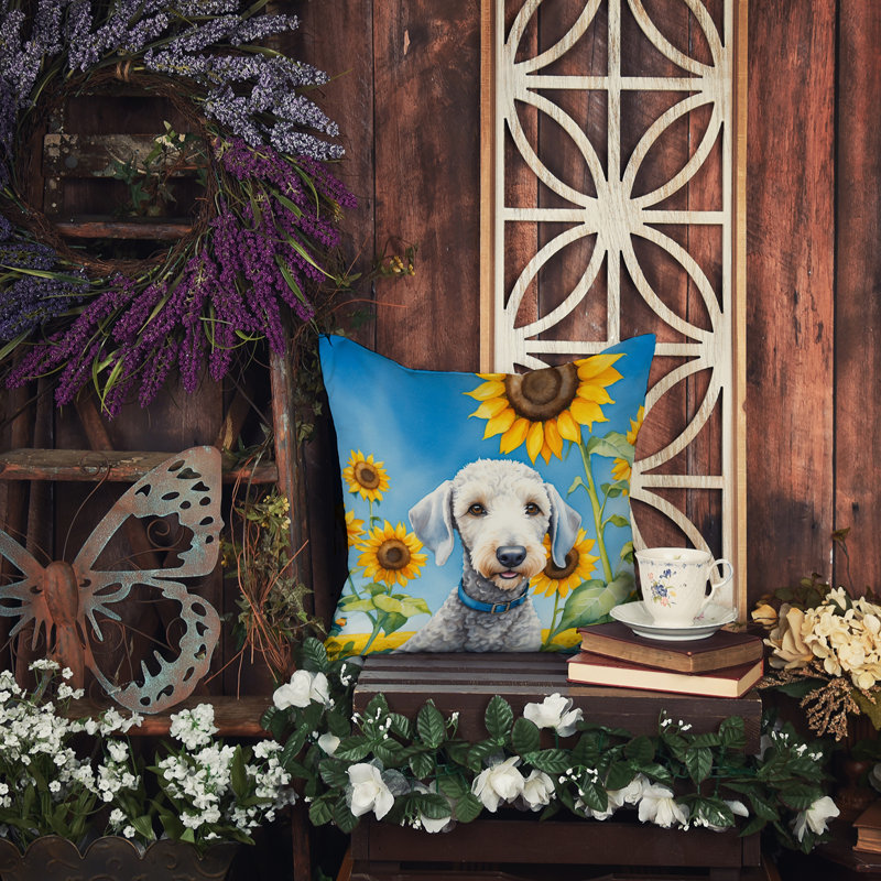 Coussin décoratif intérieur / extérieur Autre / Sans motif, H 14 po x l 14 po
