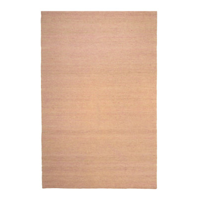 Solid Kilim Silk Rug
