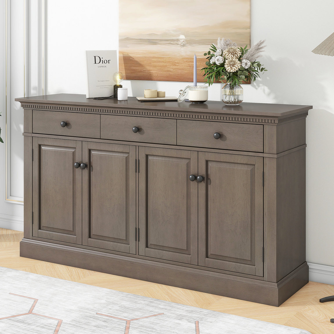 Lark Manor™ Large Storage Space Sideboard With Flip Door - Wayfair Canada