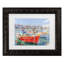 Art mural encadré - Décoration murale avec cadre matte «Bateaux amarrés à Mykonos, Grèce» de Richard Silver - art du salon, de la cuisine et de la salle de bain - 11 x 14-130672895