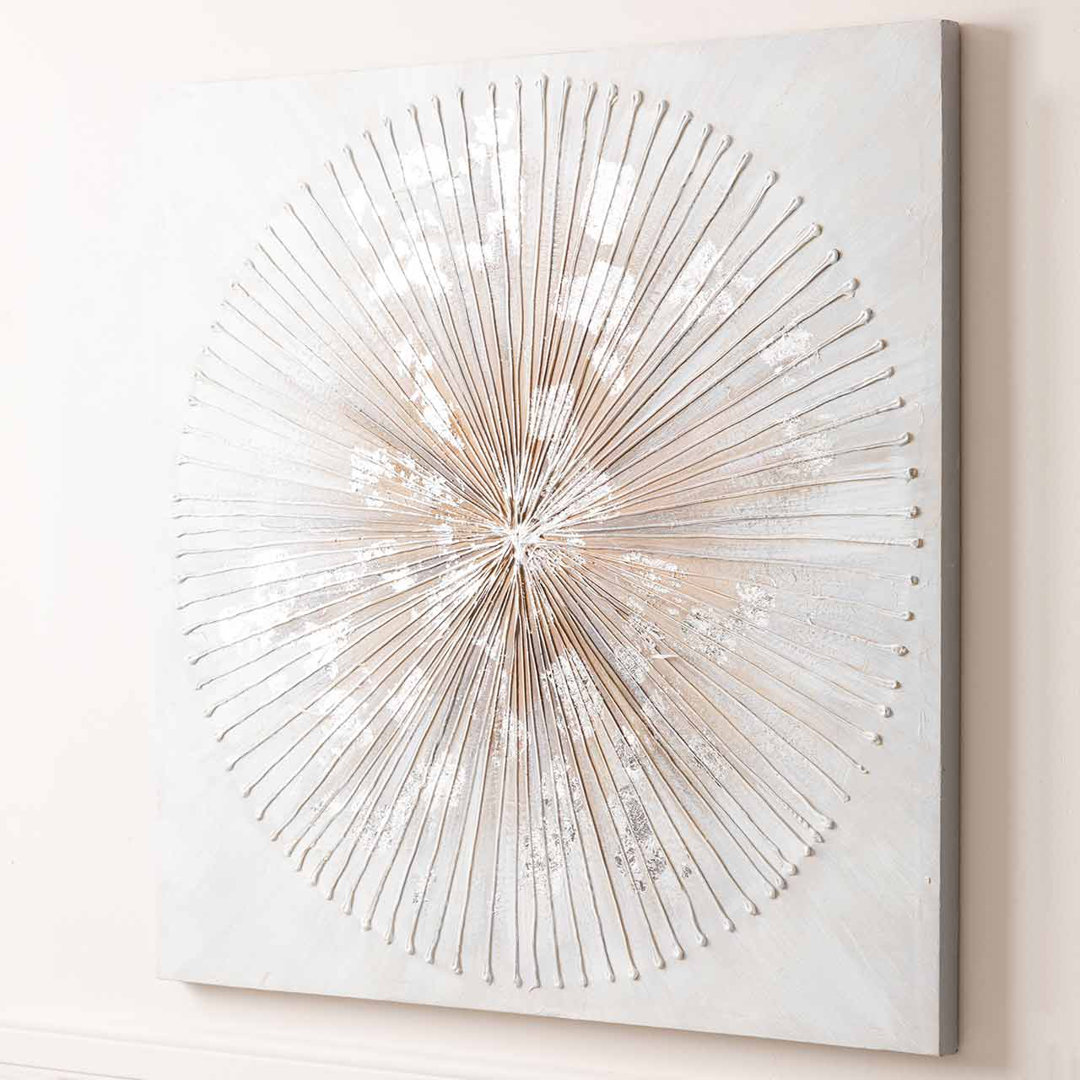 80cm Luxury Wall Art for Bedroom & Living Room Furniture, Dandelion Wall Mounted Painting