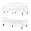 Velvet Futon Couch Convertible-331286697