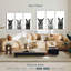 Trio Alpaca, reproduction d'art sur toile-1469618081