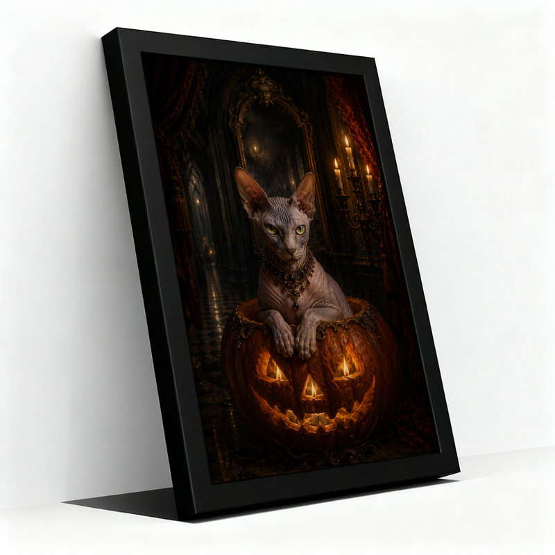 Art mural Sphynx, 36"H x 24"W