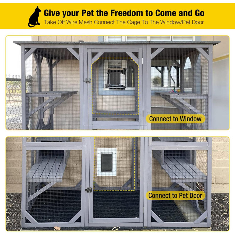 Cage pour chat Catio