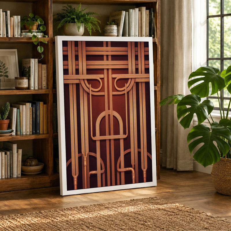 Print, 30x20 - 76.2 x 50.8 cm, Teal Border