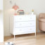 Commode 4 tiroirs, armoire de rangement en bois