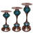 Glass Tabletop Candlestick