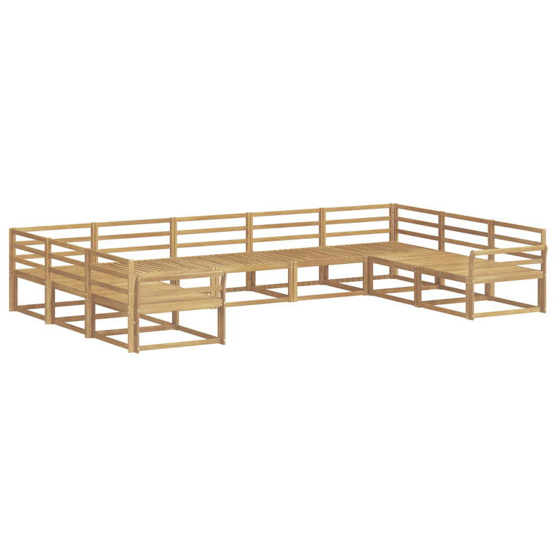 404cm Wide Patio Sectional Set