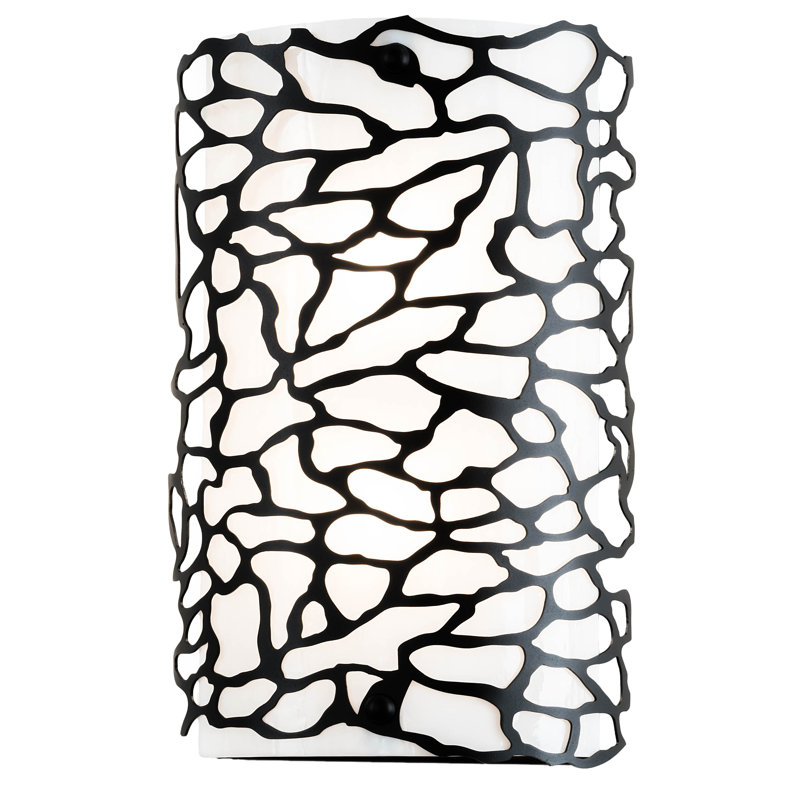2 - Light Flush Mounted Sconce