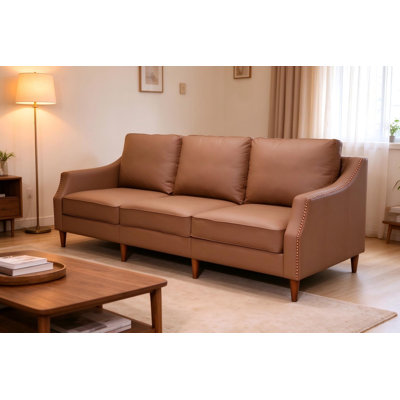 Havencrest Classic 3 Seaters Sofa Brown