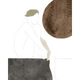Sepia Mood V Painting by Bella Lane