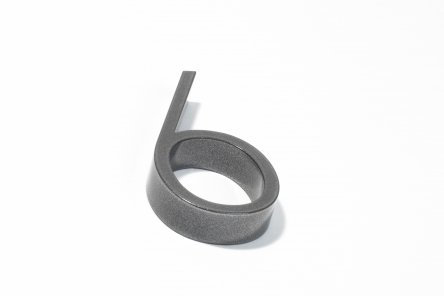 12cm H Stainless Steel House Letter, 6