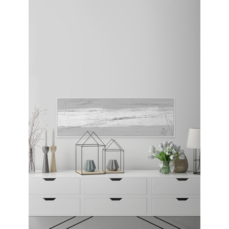 Impression sur toile tendue, H 10 po x l 30 po x P 1,5 po