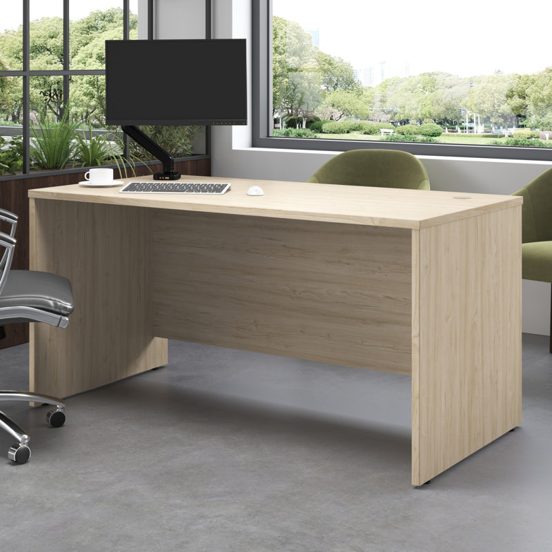 Bureau Studio C, H 29,84 po x l 59,45 po x P 29,37 po, Orme naturel