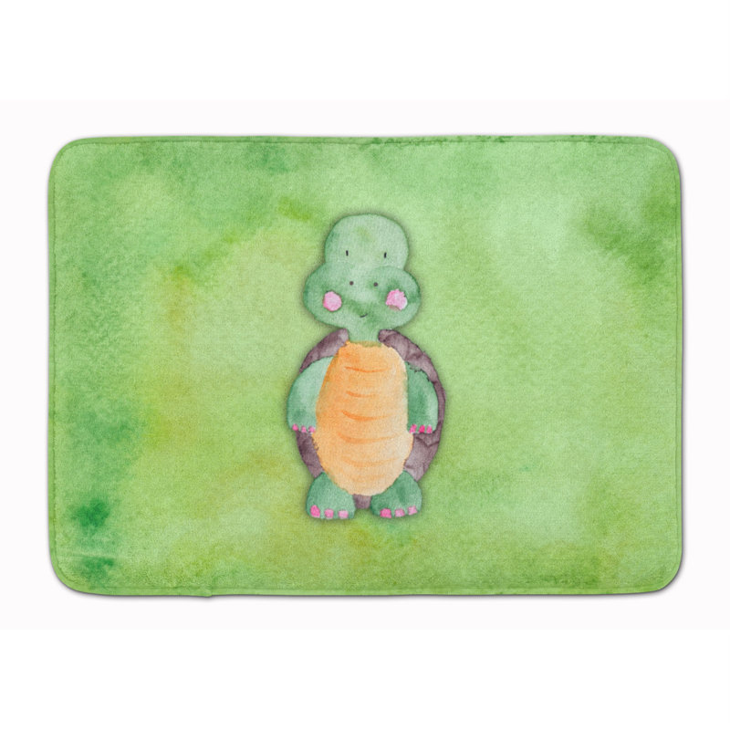 Tapis pour salle de bain en mousse à mémoire vive turtle Xavier