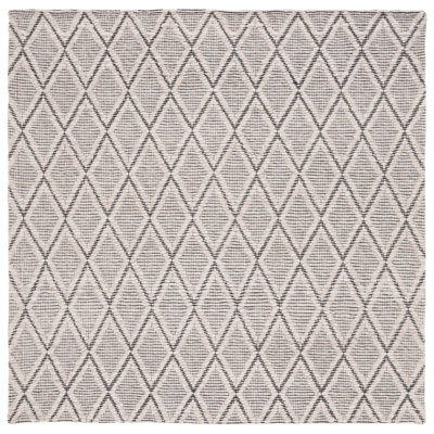 Marbella Hand Woven Wool And Cotton With Latex Geometric Rug