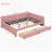 Full Upholstered Daybed with 2 Storage Drawers Sofa Bed Frame-1708571638