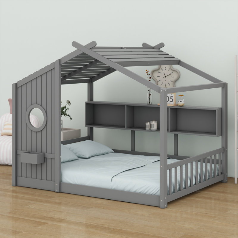 Lit double pleine grandeur, Gris