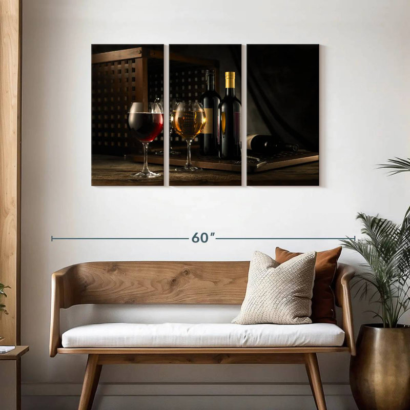 Yarlin Wine Sampling, 28" H x 45" W