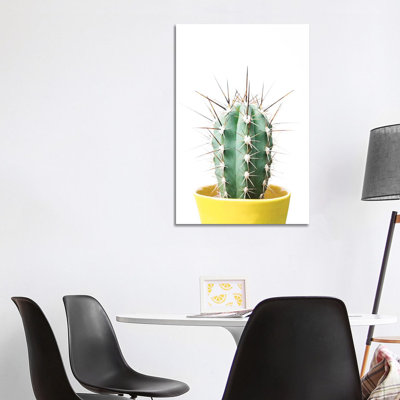 Cactus Friend 1 Piece Wrapped Canvas Wall Art