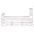 Eckart Solid Wood Slat Storage Bed-415907127