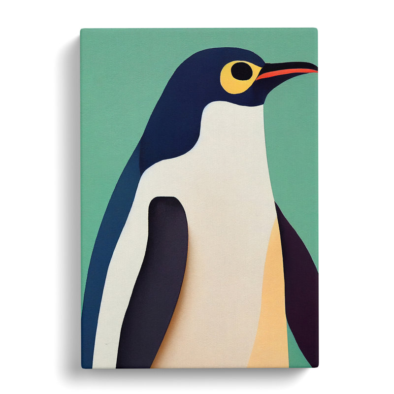 CAN-V0523-1803X Penguin Contemporary Vol.4 - Wrapped Canvas Print, 50cm H x 35cm W